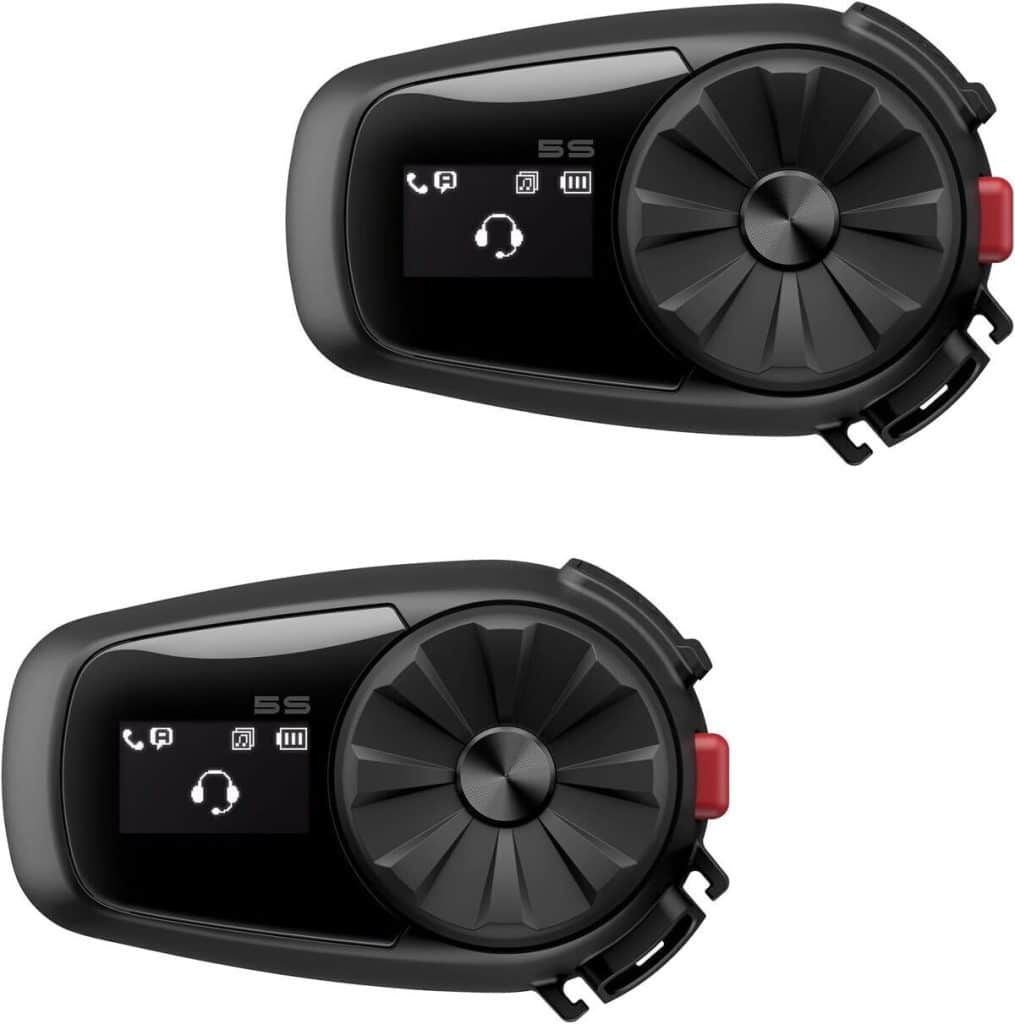 Test du système de communication Bluetooth moto SENA 5S noir, pack double