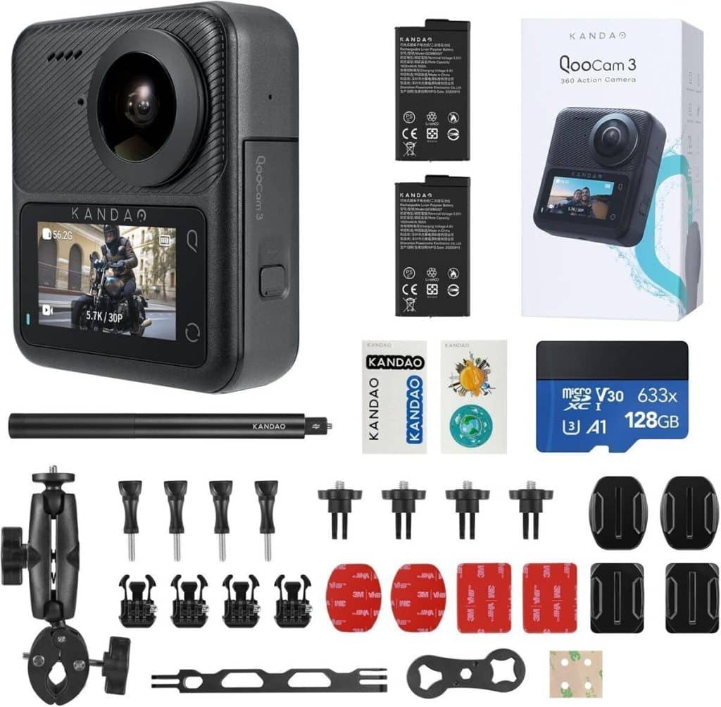 Test Kandao QooCam 3 : caméra 360 étanche et stabilisée