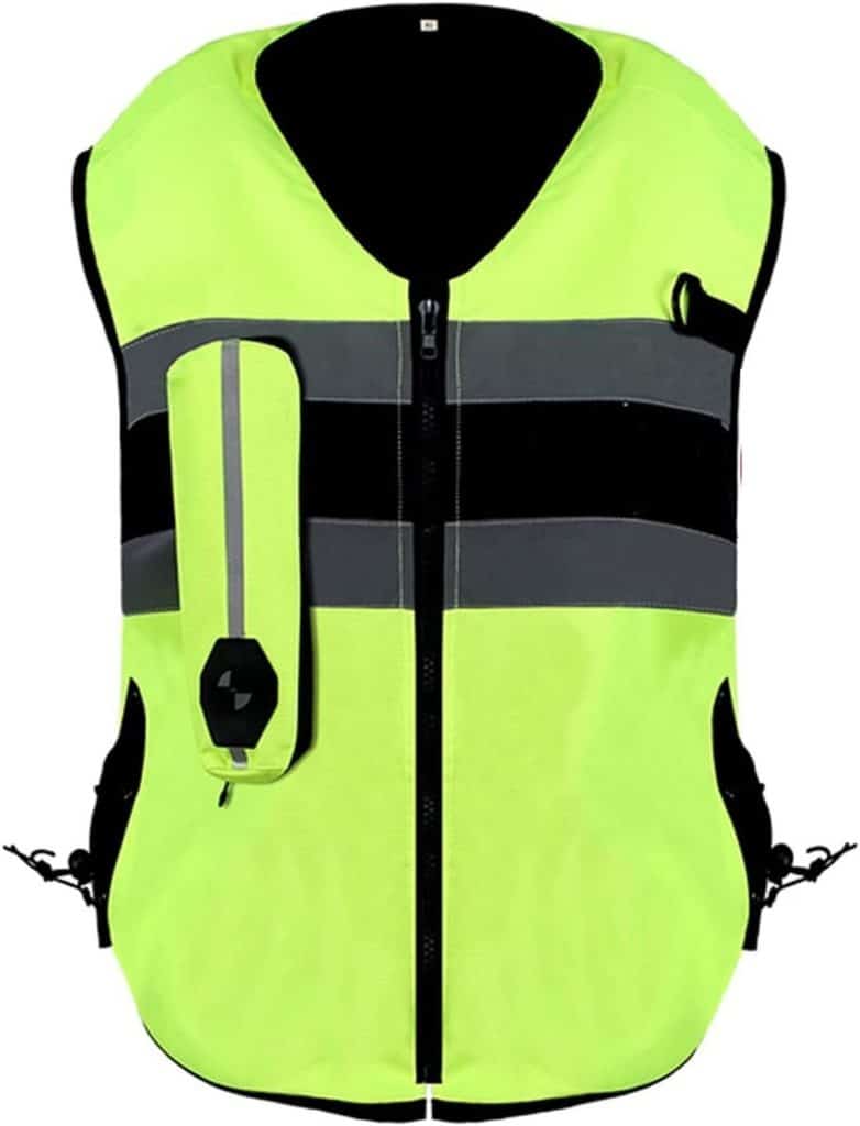 Test du gilet airbag réfléchissant moto réutilisable