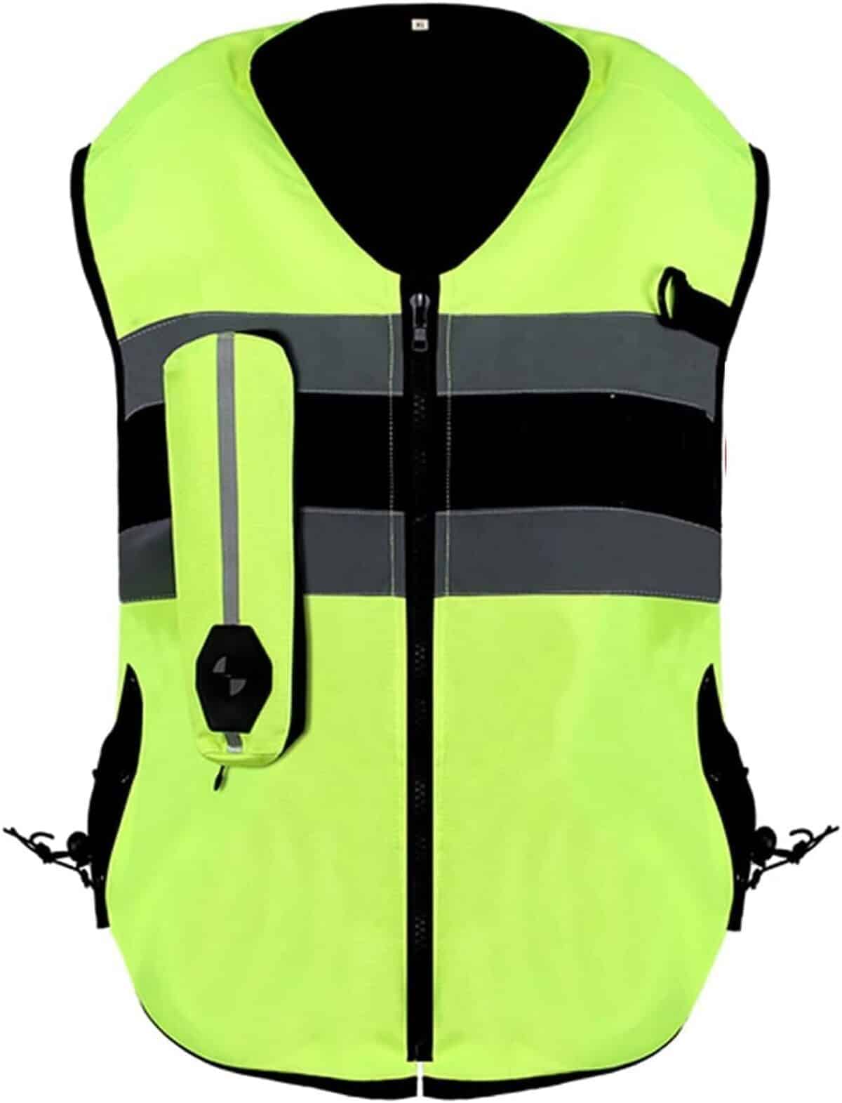 Test du gilet airbag réfléchissant moto réutilisable